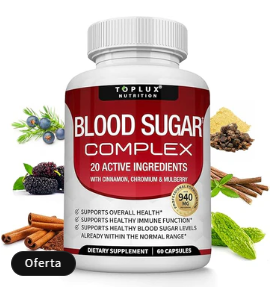 Blood Sugar Complex - 20 Vitaminas y Minerales Ttt