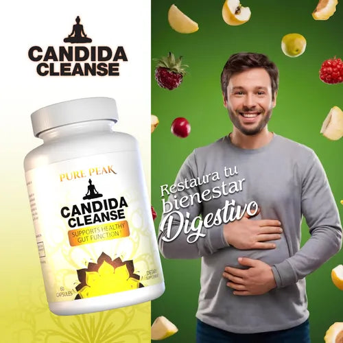 Candida Cleanse - Soporte para Intestino y Colon T2