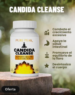 Candida Cleanse - Soporte para Intestino y Colon Ttt